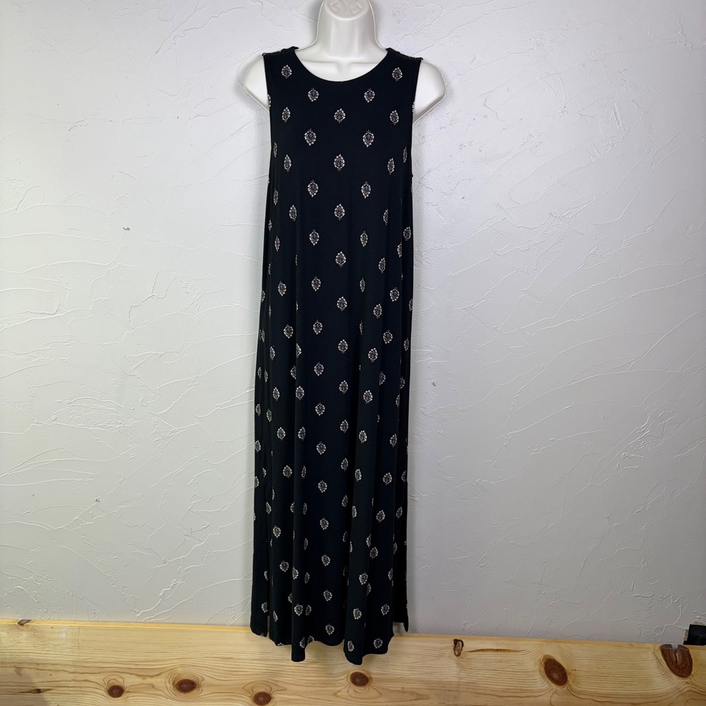 J Jill Wearever Collection
Black Sleeveless Maxi Dress
Medium Vacation Stretch - Picture 4 of 12